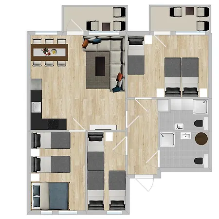 Sonderland Apt. Pilestredet 29 With Two Bathrooms * Oslo